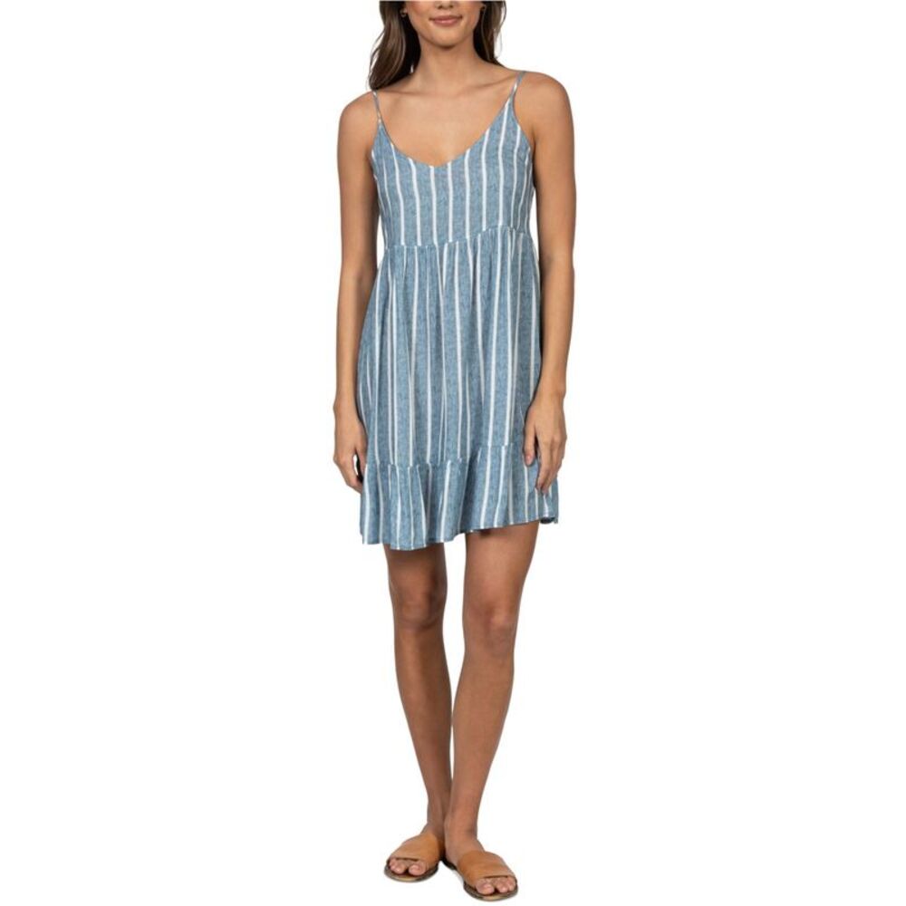 Hurley Womens Dev A-line Dress, Blue, XS, DM